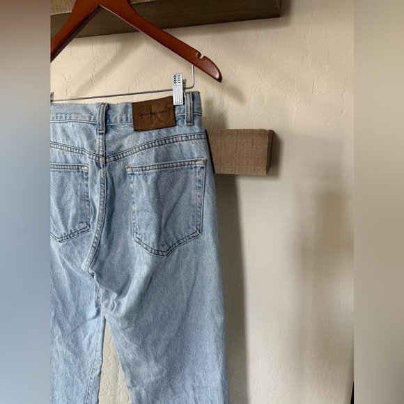 Vintage Calvin Klein|Women’s vintage high waisted light wash solid jeans,90’s••• - Picture 6 of 12